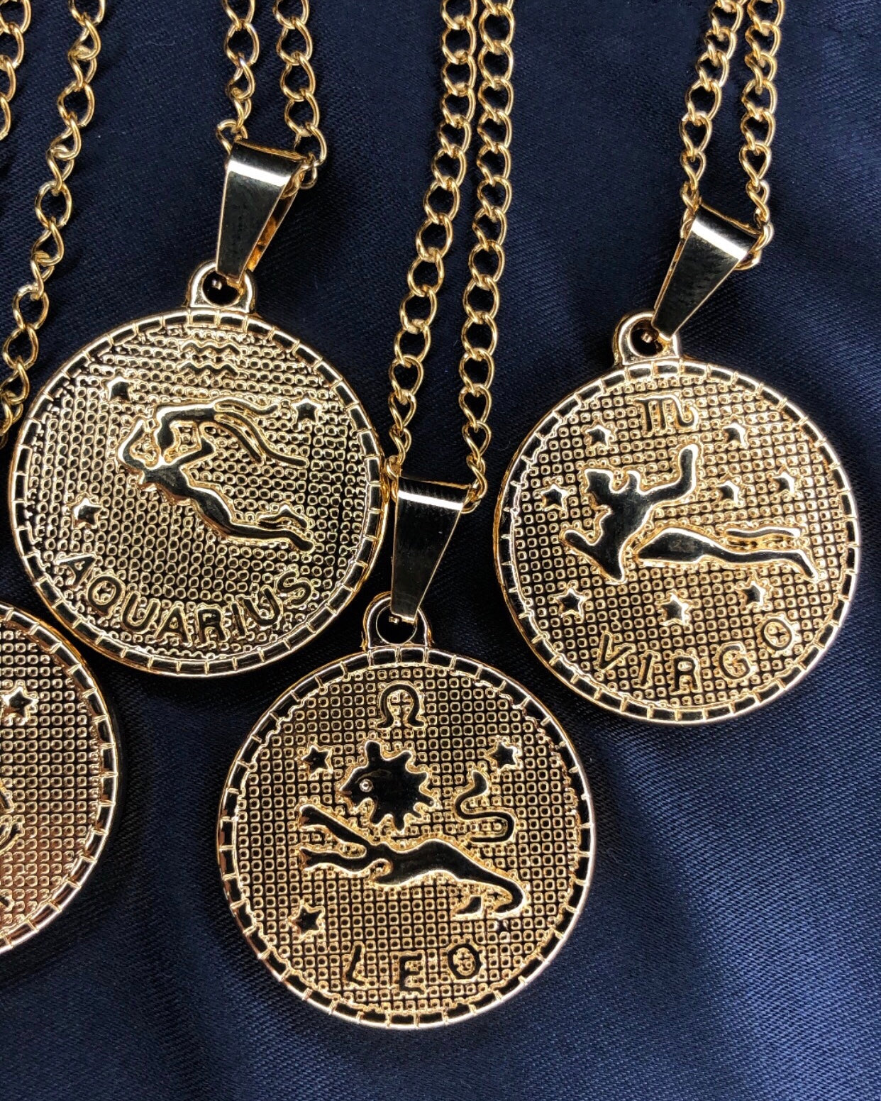 Gold/Silver 18K Zodiac Necklace